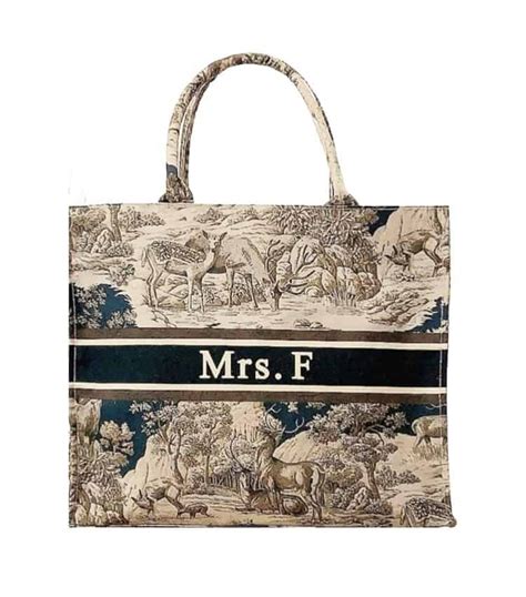 christian dior toe|Christian Dior personalized tote.